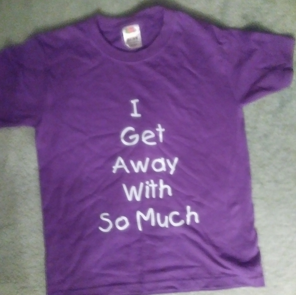 Kids tee shirt funny saying